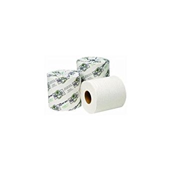 Wausau 54000 EcoSoft Universal Bathroom Tissue, 2-Ply, 500 Sheets/Roll, 96 Rolls/Carton