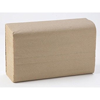 Deluxe Multi-Fold Bulk Paper Towels (Pack of 4000) Natural Colored and made from 100% renewable resources