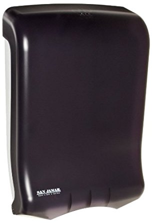 San Jamar T1700TBK Fits 750 Multifold/450 C-Fold Towel Dispenser, Black Pearl