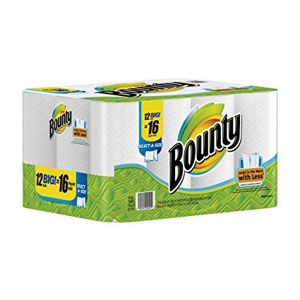 Bounty Select-a-Size Paper Towels, Jumbo Rolls