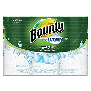 Bounty PGC92379CT Paper Towels with Dawn, 2-Ply, 11